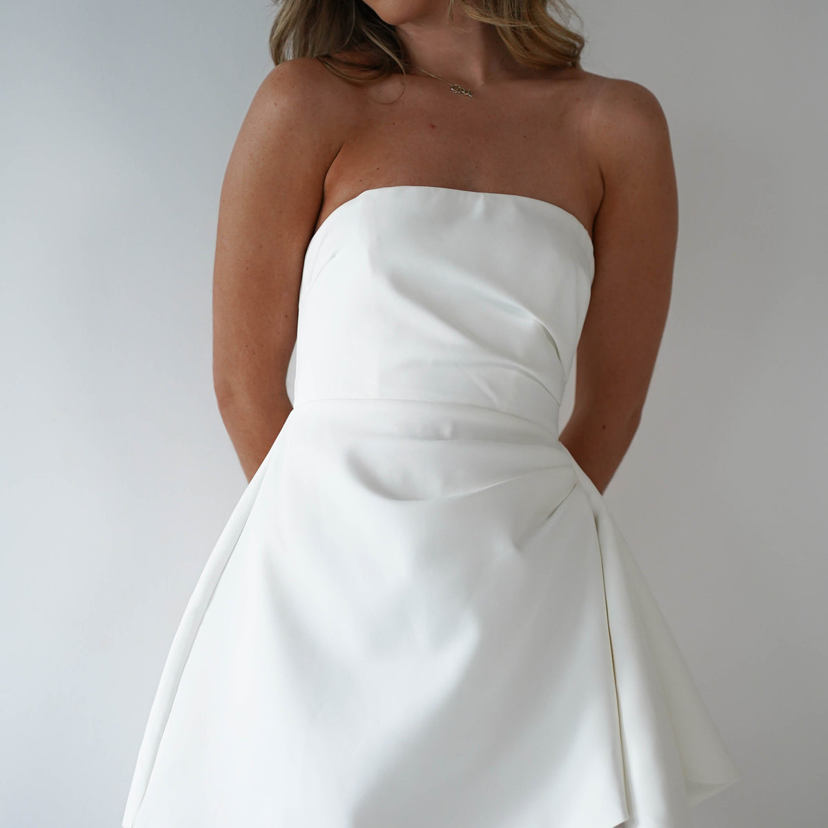 Quinta Strapless Mini Dress