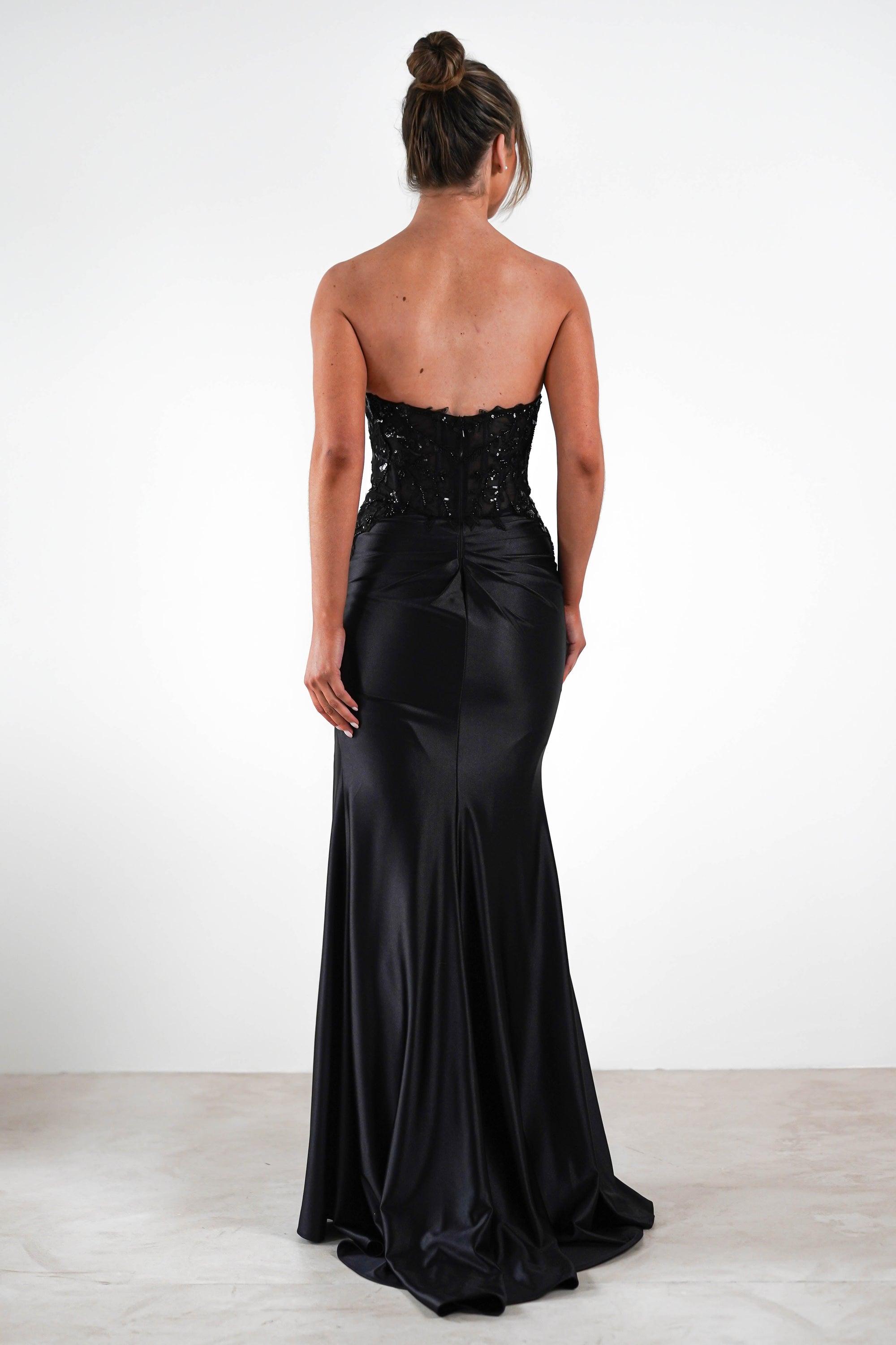 Dallas Luxe Embellished Gown | Black | Oh Hello Clothing | S (8)