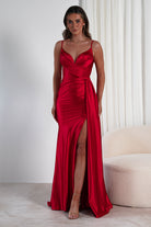 Ashleigh Bodycon Gown | Red | Oh Hello Clothing | XS (6)