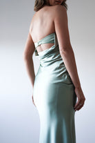 Allegra Gathered Midaxi Dress | Sage - Oh Hello Clothing