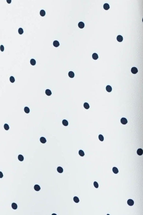 Isobel Polka Dot Halterneck Mini Dress | White | Oh Hello Clothing | XS (6)
