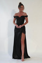 Khacy Embellished Gown | Black | Oh Hello Clothing | XS (6)