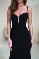 Sabrina Diamante Gown | Black - Oh Hello Clothing