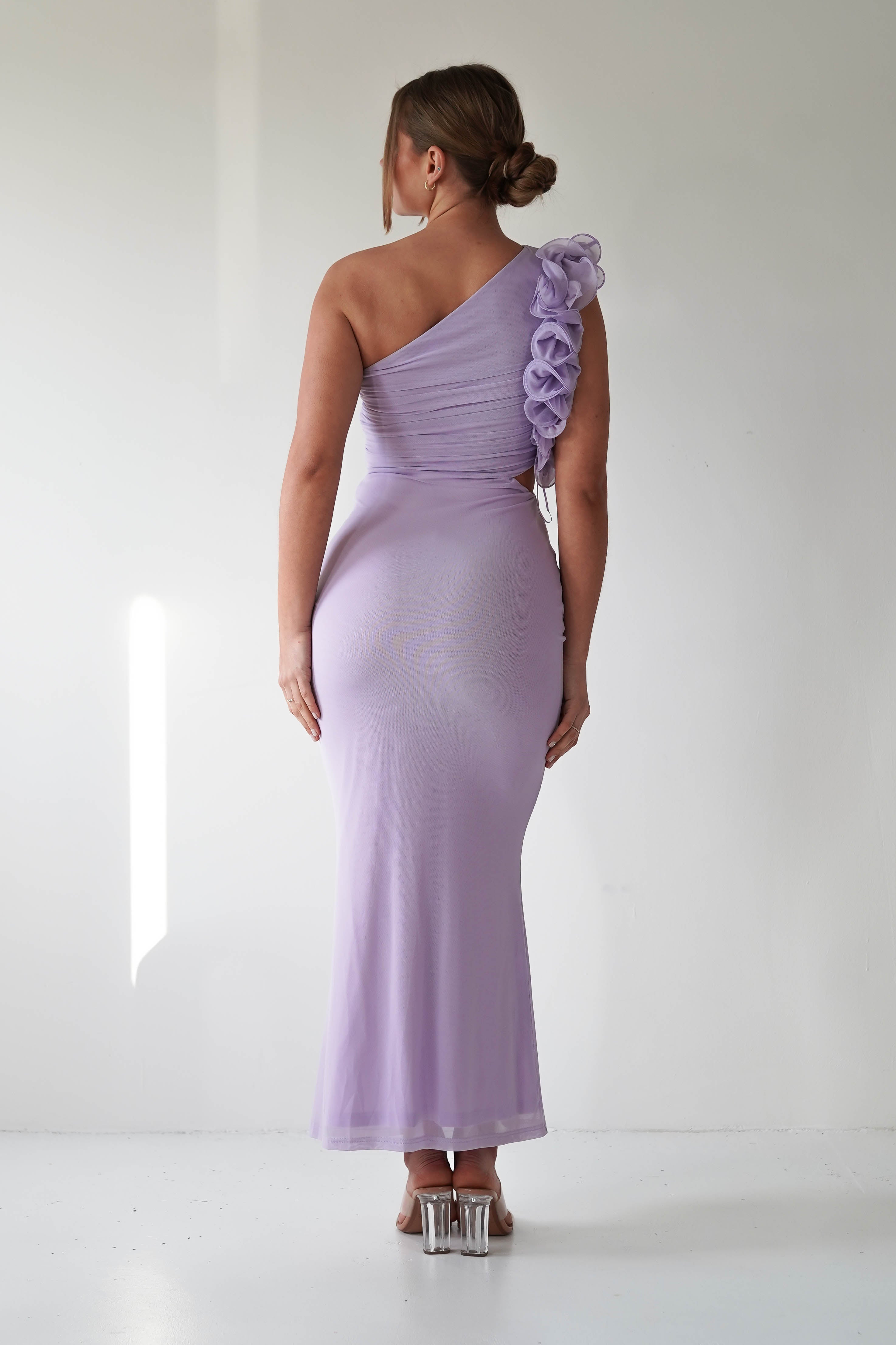 Sydney Bodycon Maxi Dress | Lilac | Oh Hello Clothing | XS (6)