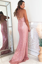 Elmiya Seqiun Gown | Blush | Oh Hello Clothing | S (8)