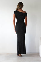 Vera & Lucy Dresses 1*DONE-15778-BLACK DRESS WITH DIAMONDS- VERY&LUCY