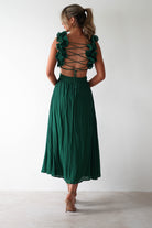 Phoebe Midaxi  | Forest Green - Oh Hello Clothing
