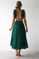 Phoebe Midaxi  | Forest Green - Oh Hello Clothing