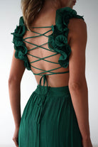 Phoebe Midaxi  | Forest Green - Oh Hello Clothing