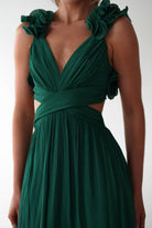 Phoebe Midaxi  | Forest Green - Oh Hello Clothing