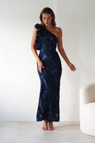 sasha Dresses 1*DONE- 64502519-SYDNEY IN NAVY (SAMPLE IN OFFICE)