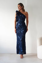 sasha Dresses 1*DONE- 64502519-SYDNEY IN NAVY (SAMPLE IN OFFICE)