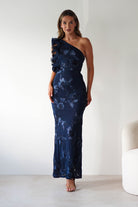 sasha Dresses 1*DONE- 64502519-SYDNEY IN NAVY (SAMPLE IN OFFICE)