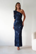 sasha Dresses 1*DONE- 64502519-SYDNEY IN NAVY (SAMPLE IN OFFICE)
