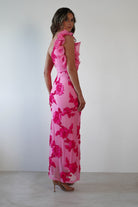 Sydney Bodycon Maxi  | Pink Print 