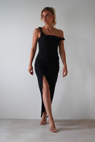 Eloise Bodycon Midaxi  | Black - Oh Hello Clothing