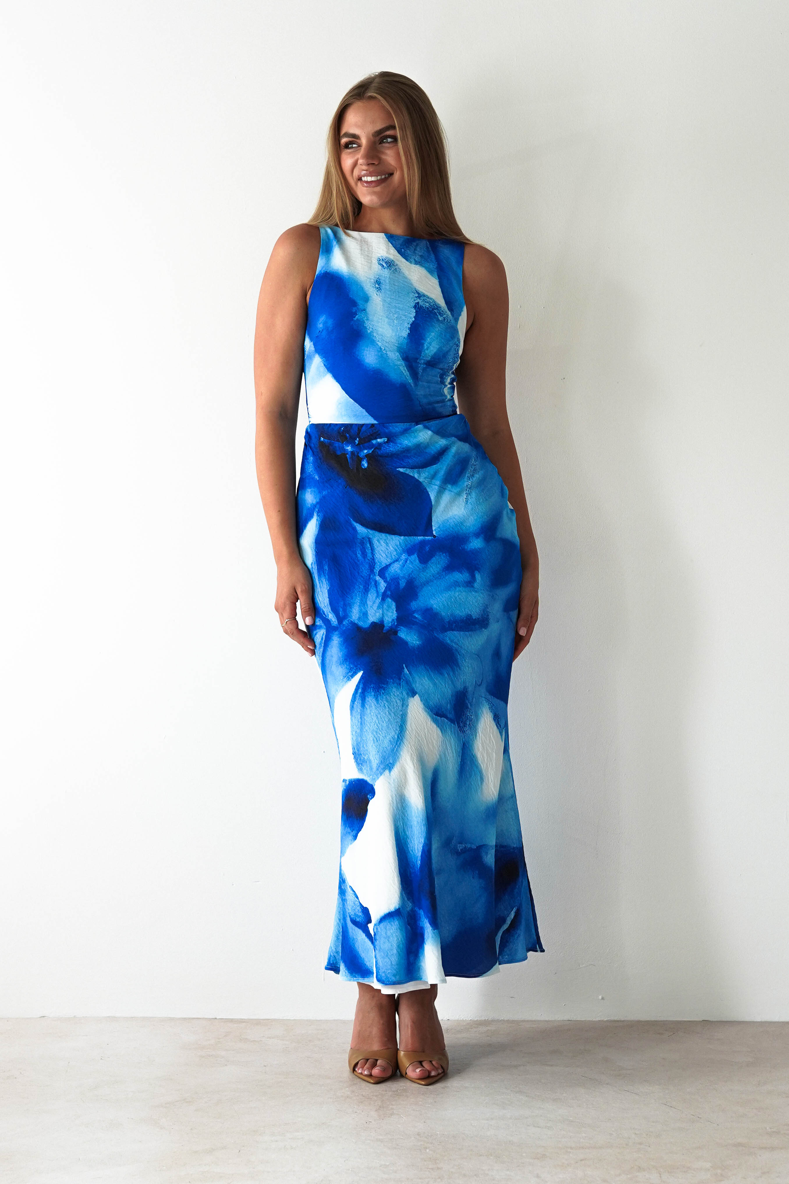 SASHA Dresses 1 *DONE 64674J03 BLUE MAXI - LIKE LILY