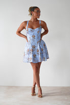 SASHA Dresses 1*DONE - 64704D08 BLUE MINI - SASHA