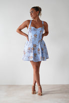 SASHA Dresses 1*DONE - 64704D08 BLUE MINI - SASHA