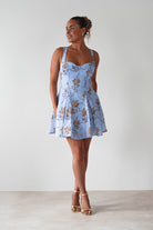 SASHA Dresses 1*DONE - 64704D08 BLUE MINI - SASHA