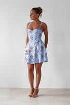 SASHA Dresses 1*DONE - 64704D08 BLUE MINI - SASHA
