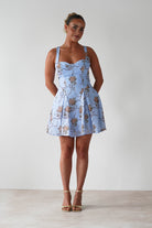SASHA Dresses 1*DONE - 64704D08 BLUE MINI - SASHA