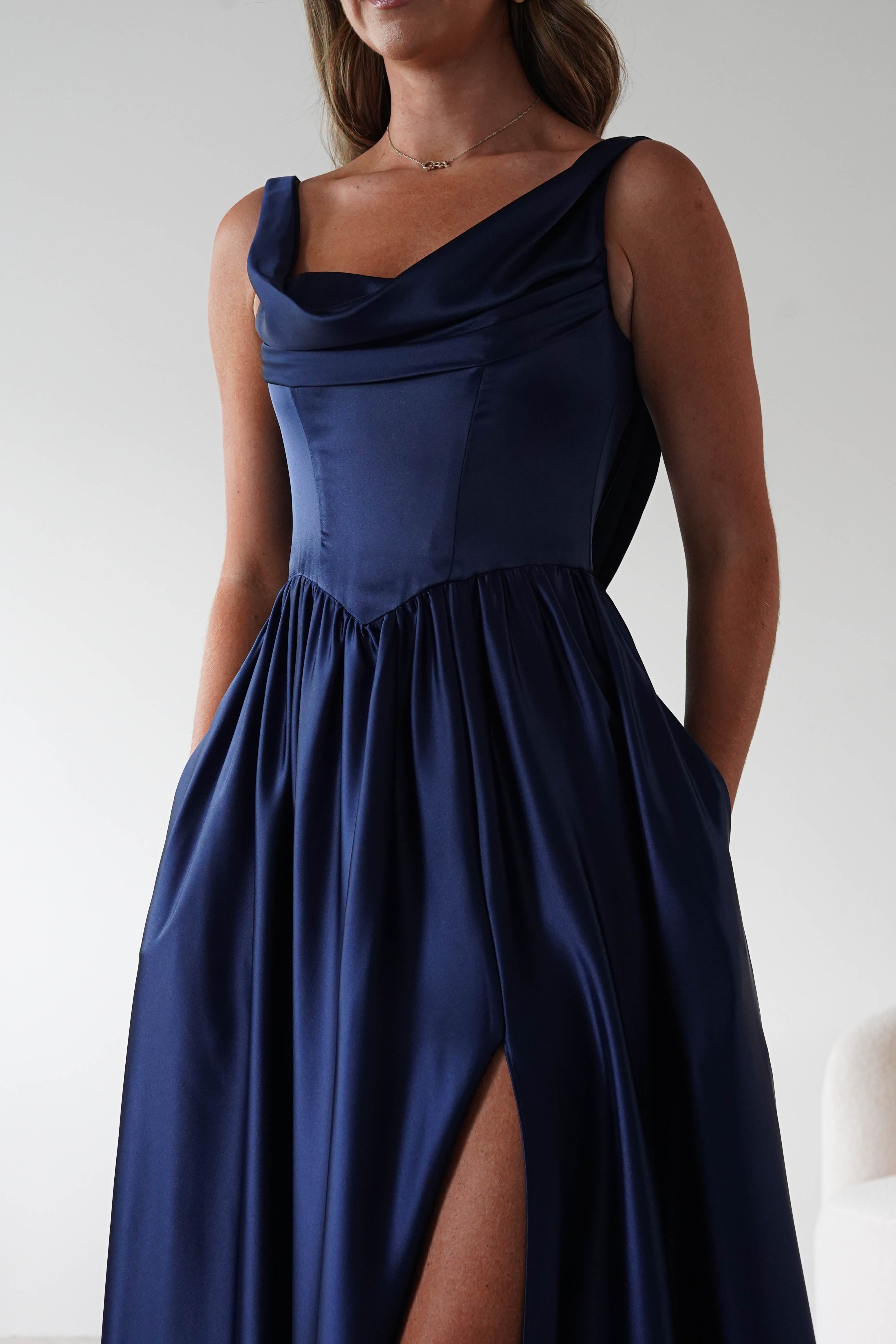Cinderella Dresses 1*DONE -7446-CINDERALLA - NAVYGOWN