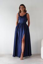 Cinderella Dresses 1*DONE -7446-CINDERALLA - NAVYGOWN