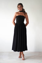 Portugal Midaxi  | Black - Oh Hello Clothing