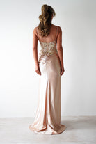 Cinderella Debs & Prom Dresses Regina Embellished Bodice Gown | Champagne/Gold