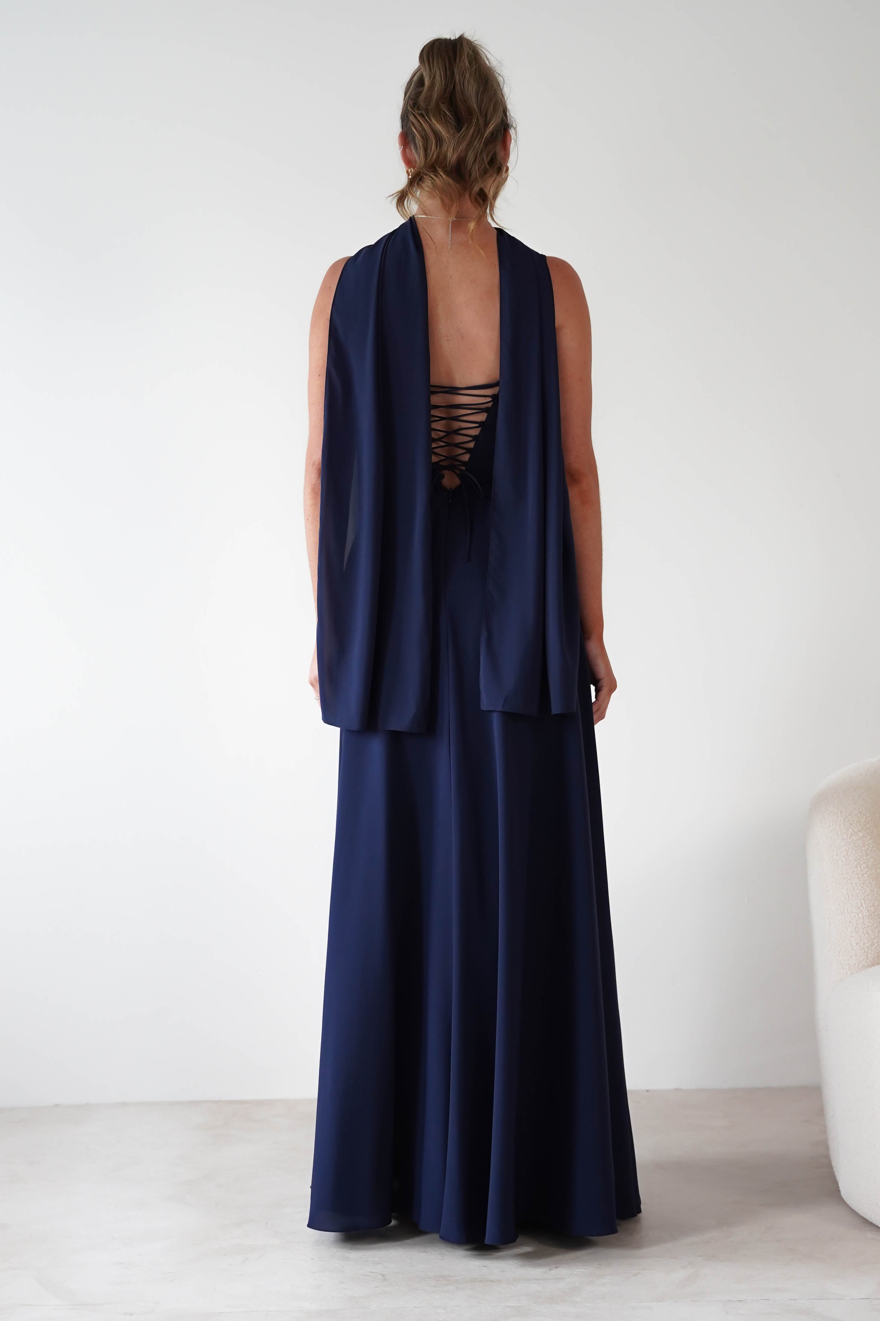 Cinderella Dresses 1*DONE -CINDERALLA-T711-NAVY GOWN