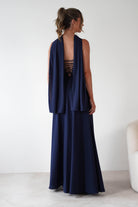 Cinderella Dresses 1*DONE -CINDERALLA-T711-NAVY GOWN