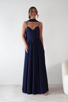 Cinderella Dresses 1*DONE -CINDERALLA-T711-NAVY GOWN