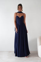 Cinderella Dresses 1*DONE -CINDERALLA-T711-NAVY GOWN