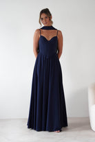 Cinderella Dresses 1*DONE -CINDERALLA-T711-NAVY GOWN