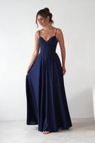 Cinderella Dresses 1*DONE -CINDERALLA-T711-NAVY GOWN