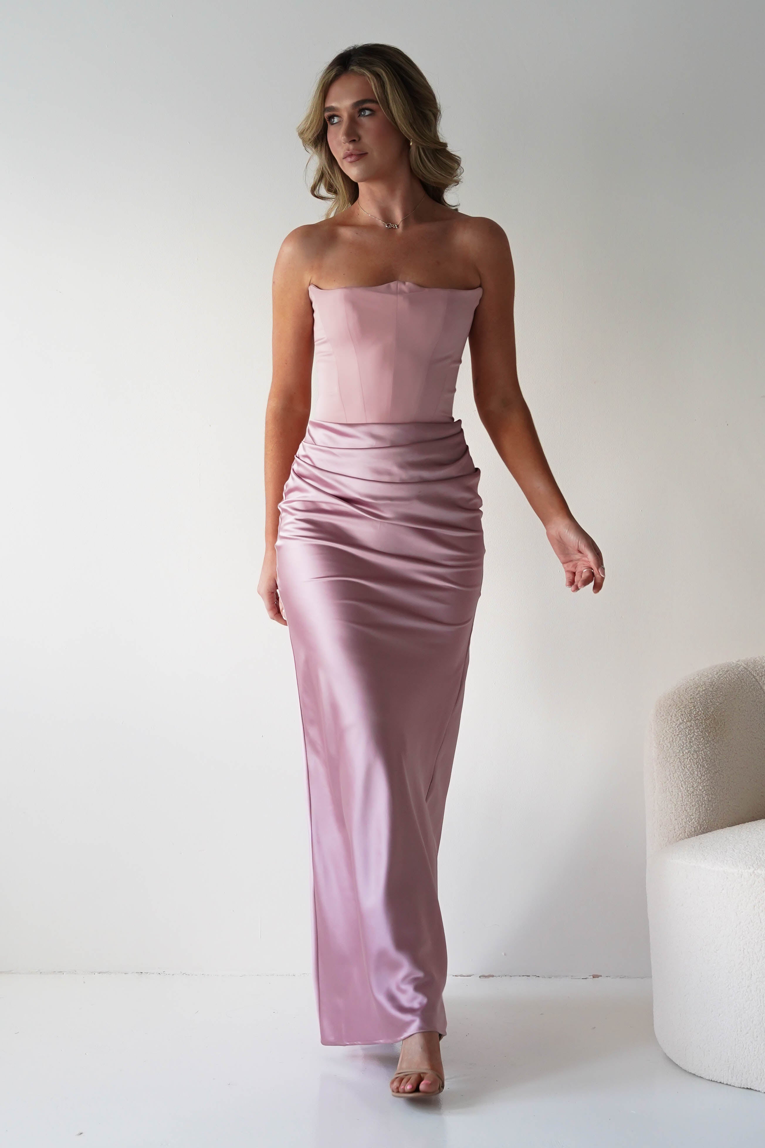 Cinderella Dresses 1*DONE -CINDERALLA-T816- CORSET PINK GOWN