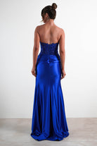 Dallas Luxe Embellished Gown | Royal Blue - Oh Hello Clothing