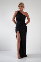Giordana Jersey Bodycon Maxi  | Black - Oh Hello Clothing