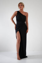 Giordana Jersey Bodycon Maxi  | Black - Oh Hello Clothing