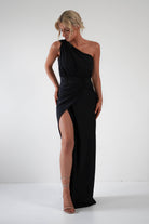 Giordana Jersey Bodycon Maxi  | Black - Oh Hello Clothing