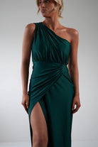 Giordana Jersey Bodycon Maxi Dress | Forest Green - Oh Hello Clothing