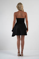 Quinta Strapless Mini  | Black - Oh Hello Clothing