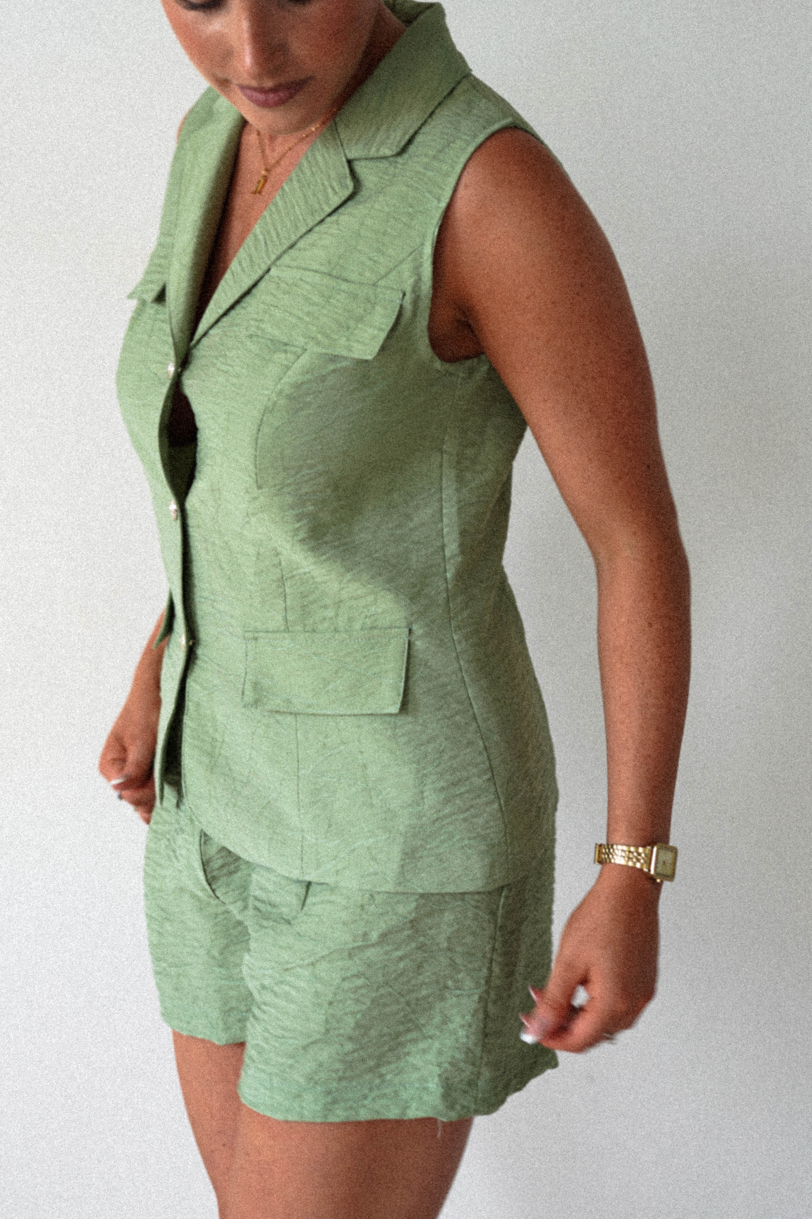 lonka shorts 1 *DONE S5Y10156 OLIVE SET