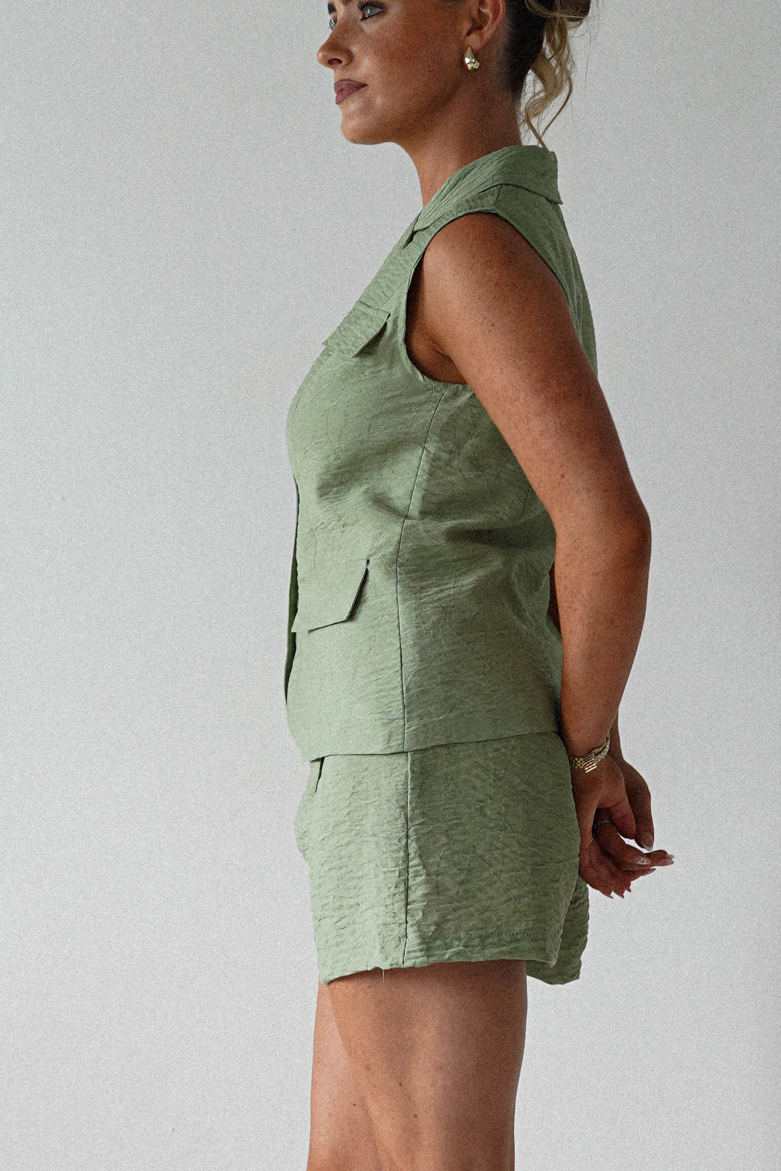 lonka shorts 1 *DONE S5Y10156 OLIVE SET
