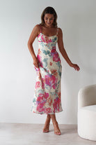 SASHA Dresses 1*DONE -SASHA-64147B64- PINK (SAME PRINT AS CHARLENE) DRESS