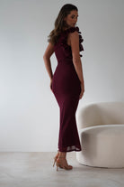 Sydney Bodycon Maxi  | Wine 