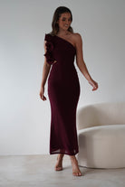 Sydney Bodycon Maxi  | Wine 