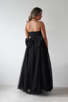 Cinderella Debs & Prom Dresses 1 *DONE T712 BLACK BOW GOWN - LAD