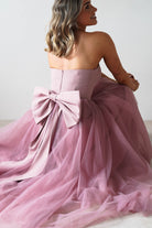 Cinderella Debs & Prom Dresses 1 *DONE T712 PINK BOW GOWN - LAD